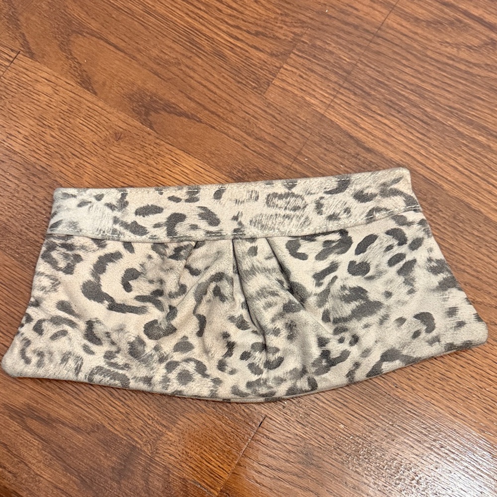 Leopard Print Clutch